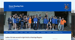 Desktop Screenshot of doverrowingclub.co.uk